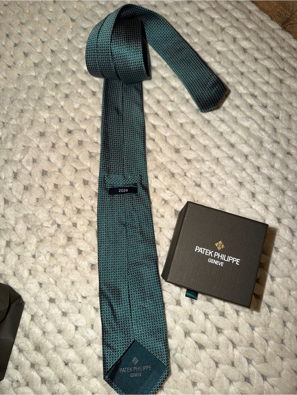 Patek Philippe 2026 Collectibles Silk Tie - Picture 2 of 6